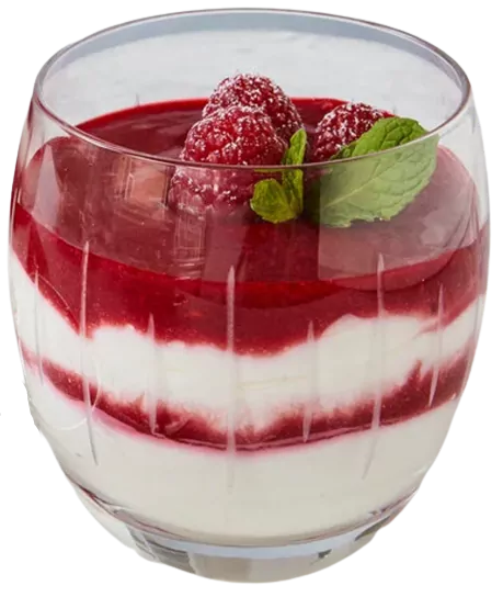 Raspberry Mascarpone Cream.