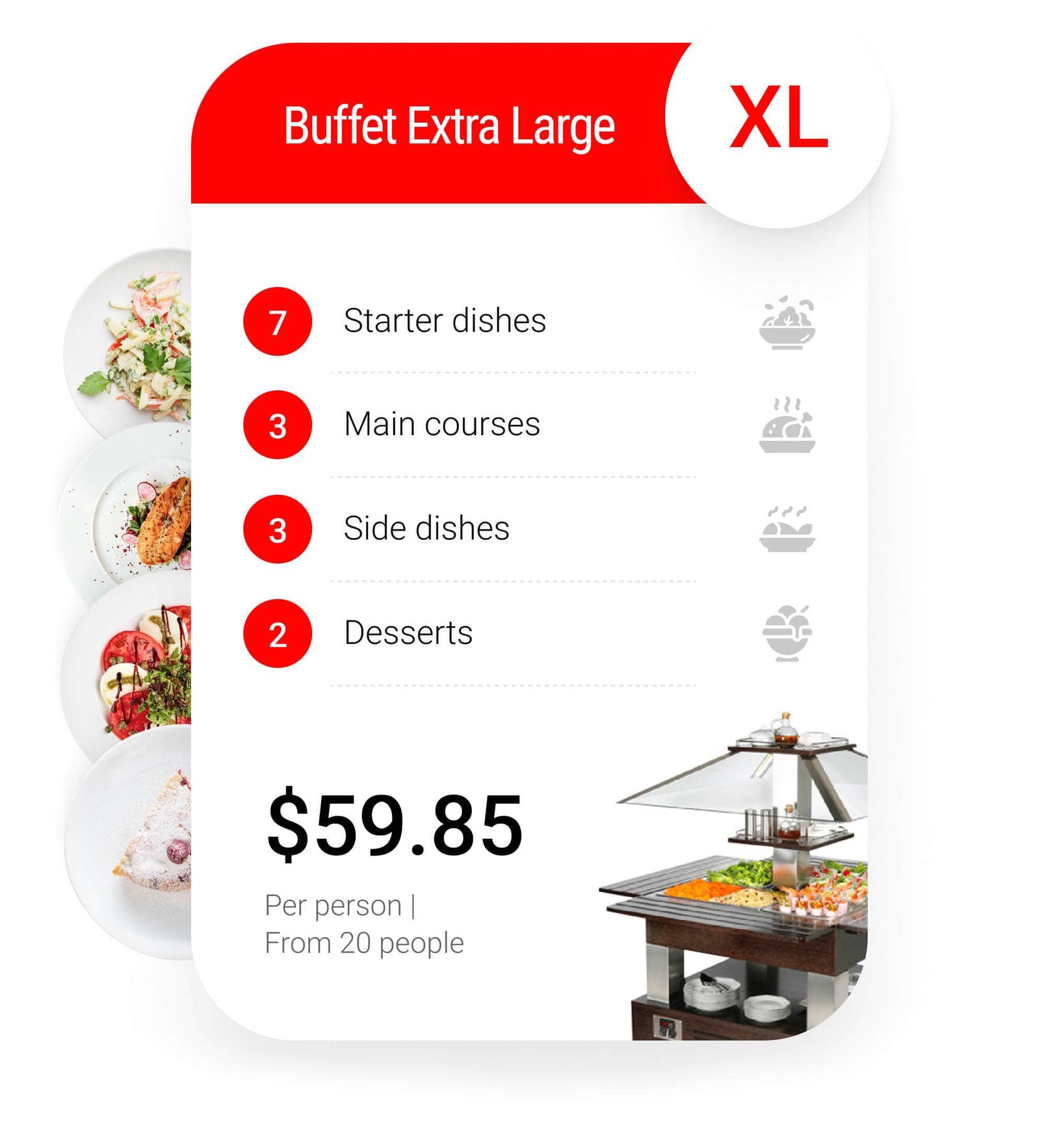 Buffet Mega XL