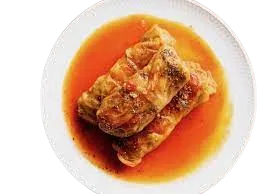 Cabbage Rolls | Sour Leaf Without Meat.
