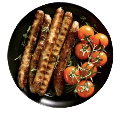 Vegetarian Sausages.